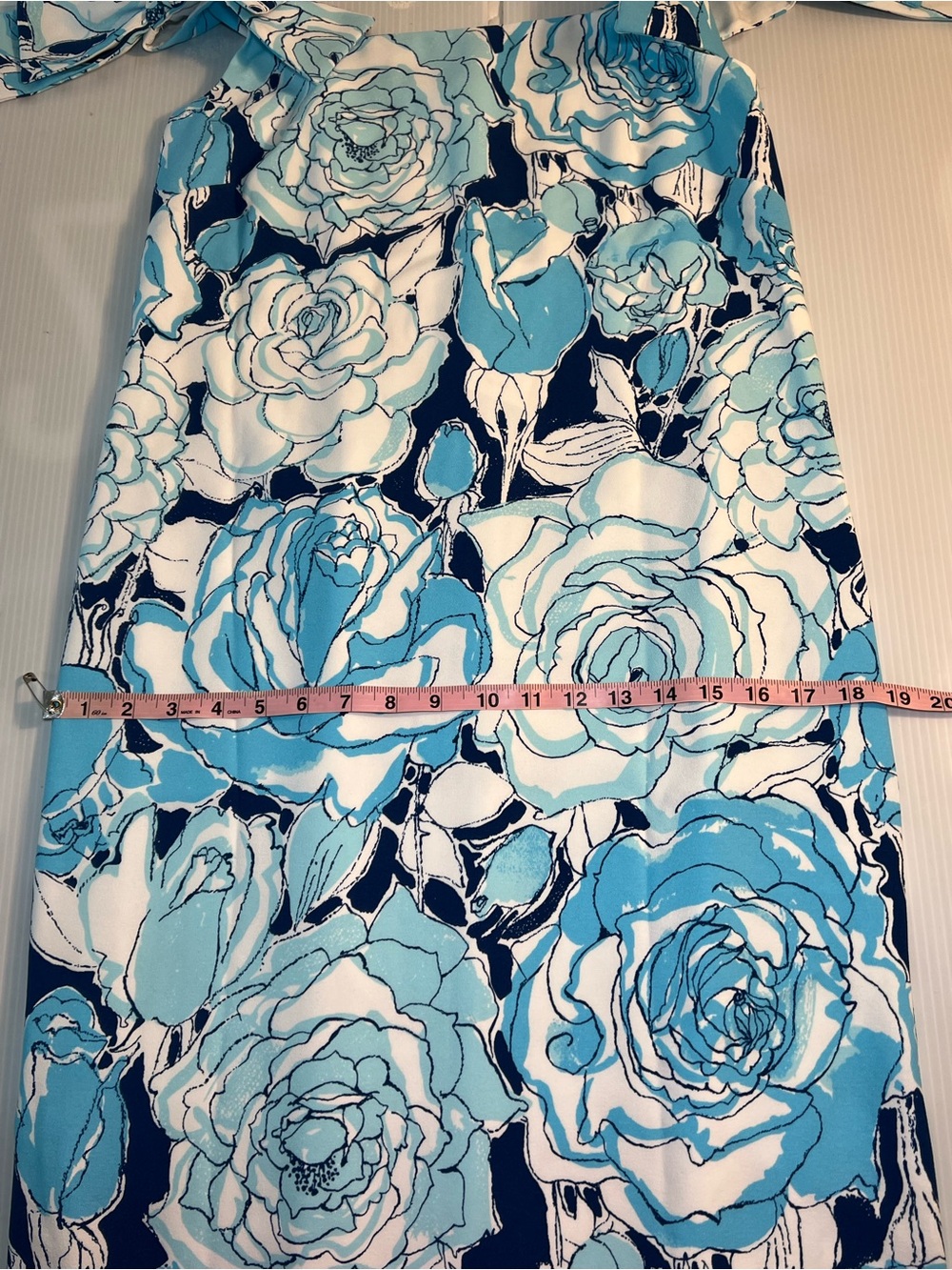 NWT Lilly Pulitzer Capri Blue Rosanna Bernice Maxi Dress Size 2 - Picture 8 of 16